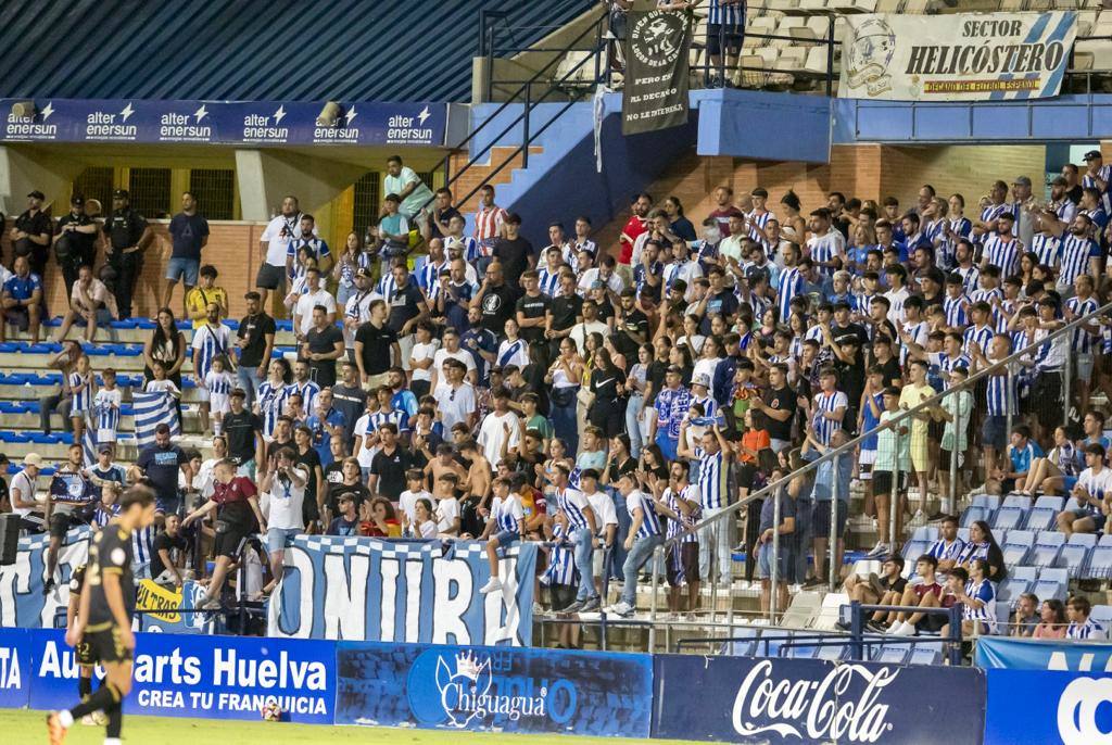 Recreativo-Intercity: Las mejores imágenes de un debut soñado