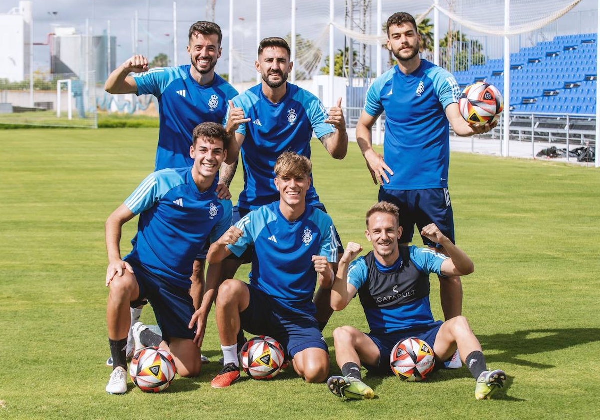 Ha reinado el buen ambiente esta semana en los entrenamientos del plantel albiazul