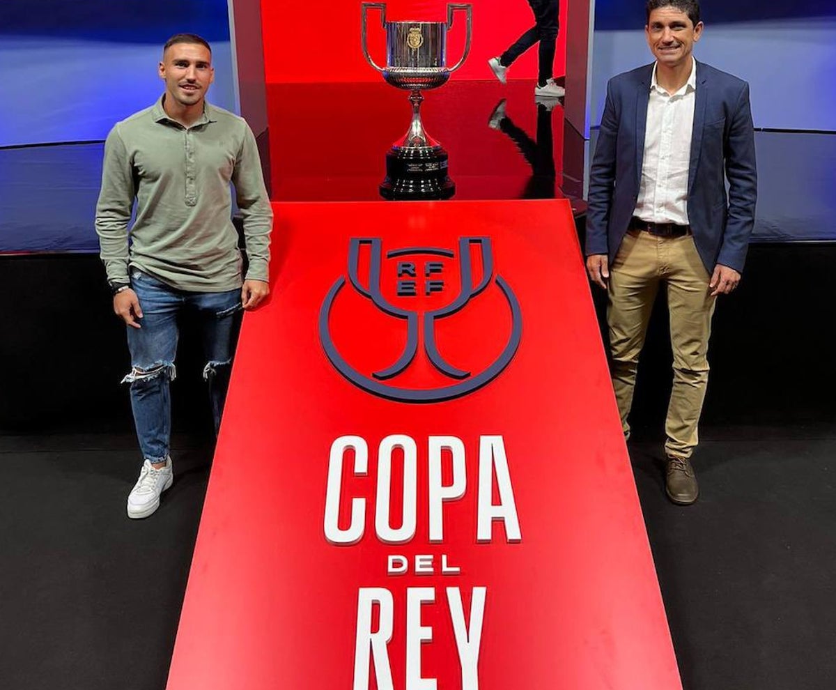 Iván Robles y Juan Manuel Pavón estuvieron en directo en Madrid en el sorteo de la Copa del Rey