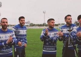 La cómica felicitación navideña del Recreativo de Huelva