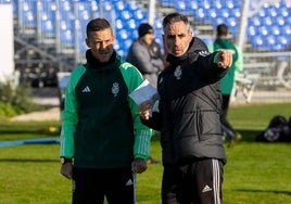 No afloja el técnico del Recreativo: «Ni mucho menos ahora hay que relajarse y pensar que ya está todo hecho»