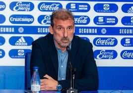 Óscar Arias: «Están trabajando en el asunto el Ayuntamiento y el consejo y nos centramos en lo deportivo»