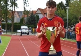 Un futbolista de Lucena del Puerto que ya es un habitual en los planes de la Selección Española Sub 15