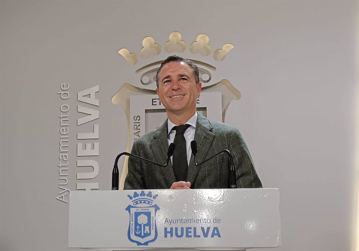 Felipe Arias, primer teniente alcalde del Ayuntamiento de Huelva
