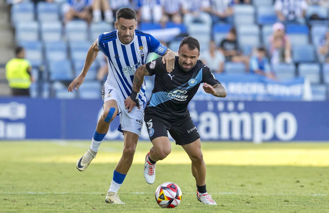 Las mejores imágenes del primer triunfo liguero del Recreativo ante uno de los cuatro primeros clasificados