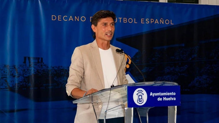 Jesús Vázquez en la presentación de la campaña de socios para la temporada 2023/24