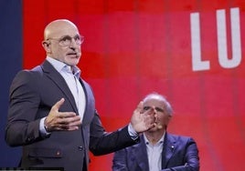 De la Fuente, sobre Fermín: «Tiene calidad técnica, llegada y una energía que es contagiosa»