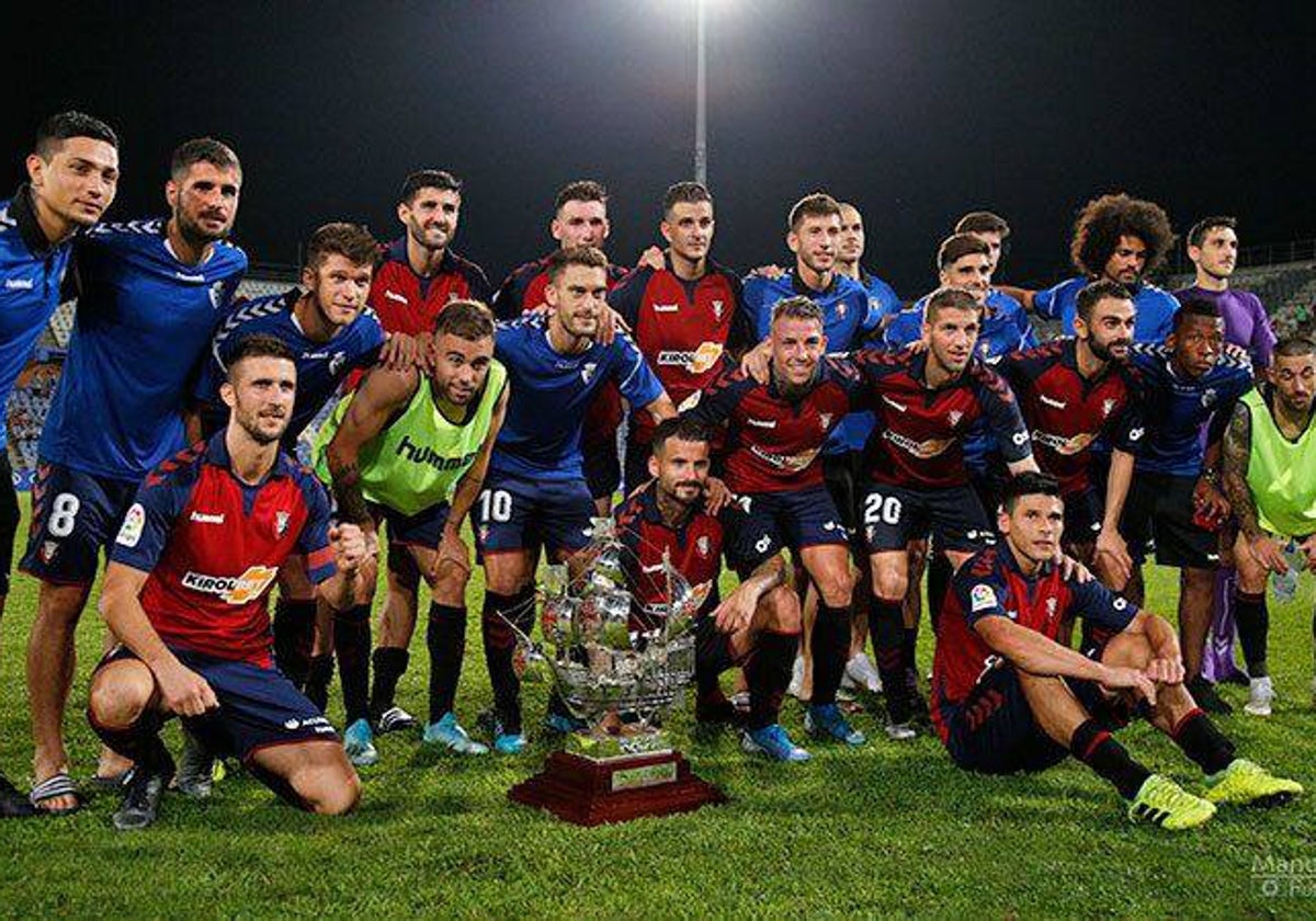 Osasuna es el último ganador del Trofeo Colombino, conquistado en 2019