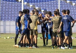 El primer día de la pretemporada del Recreativo de Huelva 2024-25, en imágenes