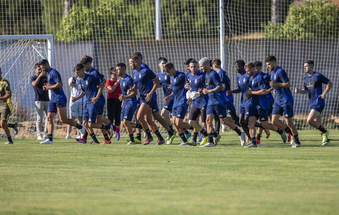 El primer día de la pretemporada del Recreativo de Huelva 2024-25, en imágenes