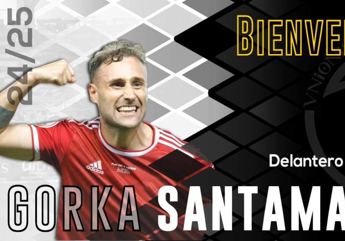 Gorka Santamaría ha recalado en el Unionistas de Salamanca