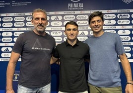 Camará ya está inscrito en la RFEF y Óscar Arias dice que confía en «cerrar la opción que queremos» antes del cierre del mercado de fichajes