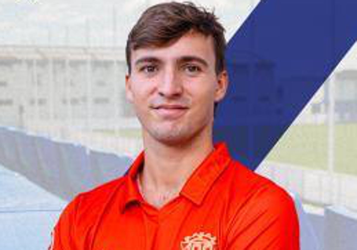 Jorge Ceballos Espinar, delantero fichado este verano para el filial del Recreativo