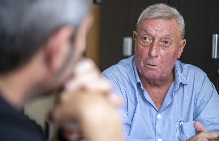 De la Corte, durante la entrevista concedida a Huelva24.com