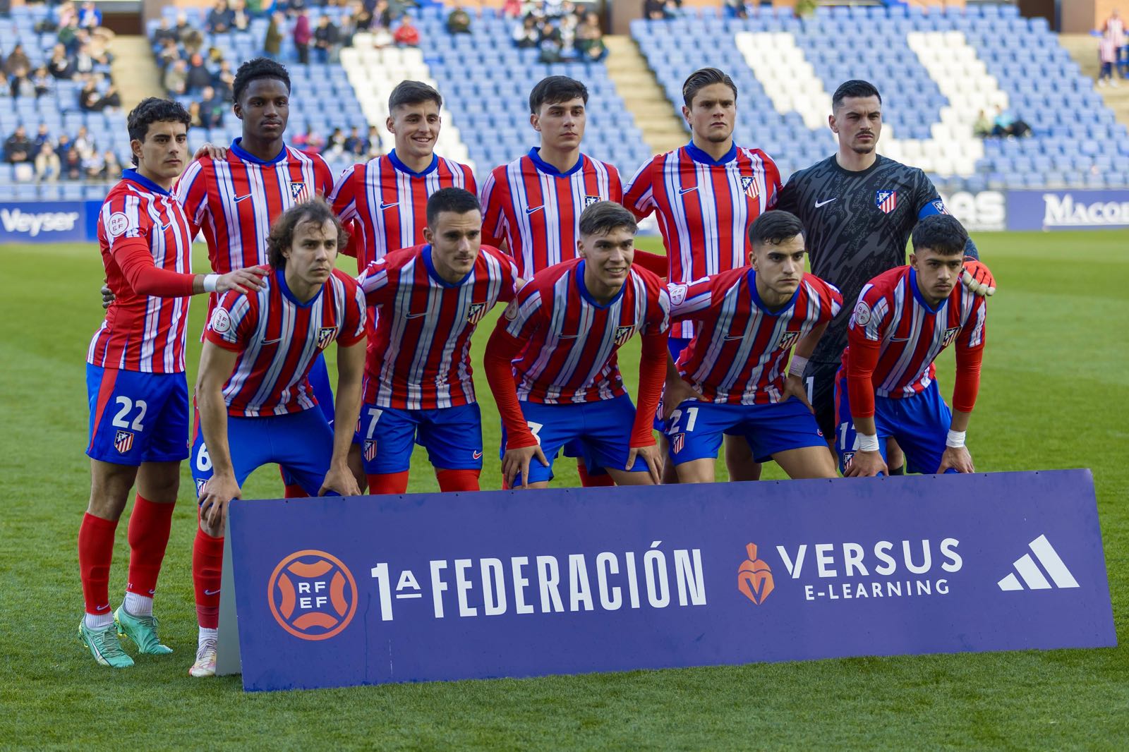 Las mejores imágenes del Recreativo - Atlético de Madrid B