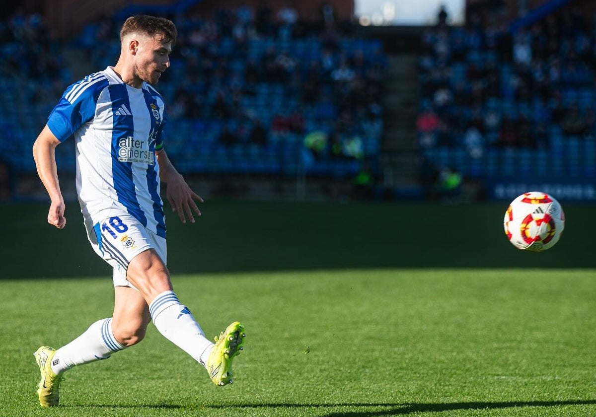 Dani Perejón, en un partido del Decano