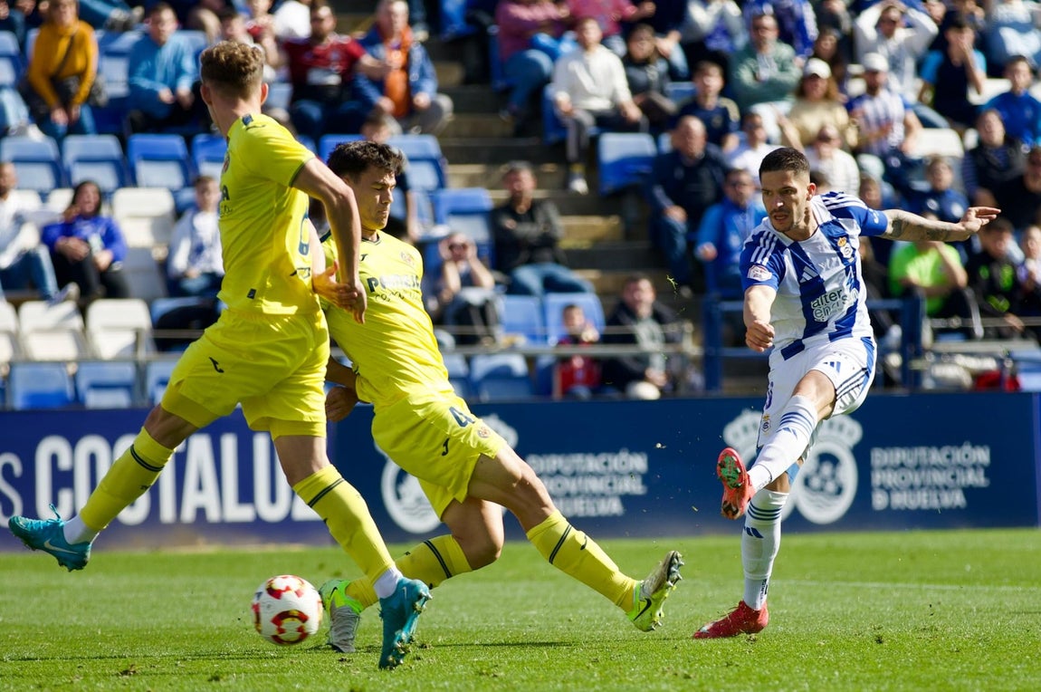 Las mejores imágenes del Recreativo de Huelva - Villarreal B