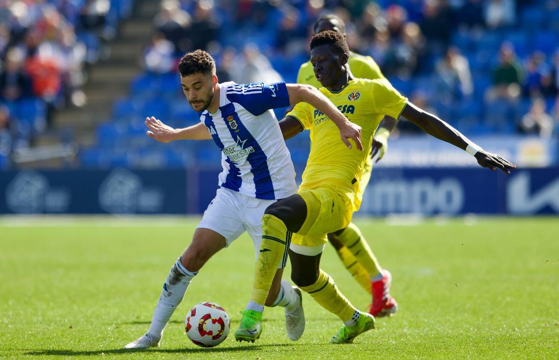 Las mejores imágenes del Recreativo de Huelva - Villarreal B