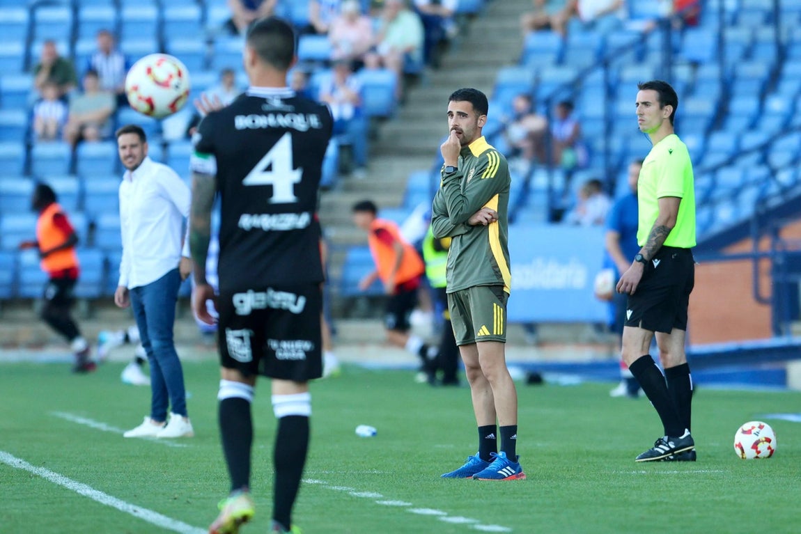 El descenso del Recreativo de Huelva tras perder con el Mérida, en imágenes