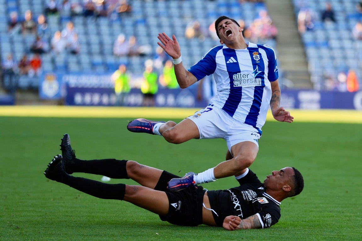 El descenso del Recreativo de Huelva tras perder con el Mérida, en imágenes