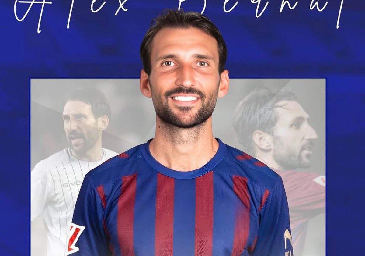 Álex Bernal, nuevo jugador del Recreativo de Huelva