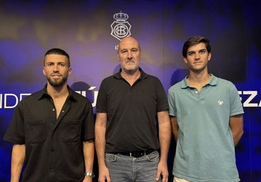Jero Lario y David Gil, dos porteros atraídos por la historia del Recreativo