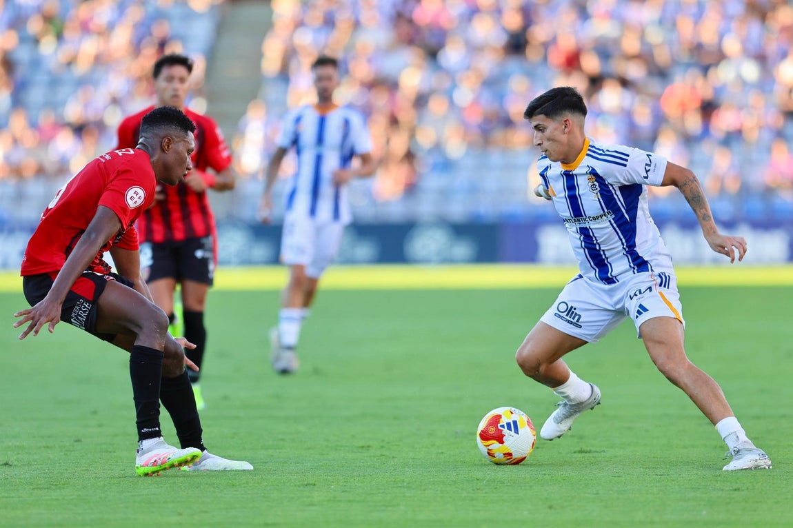 El tropezón del Recre en casa, en imágenes