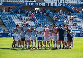 El Recreativo, con toda la plantilla disponible, por primera vez en toda la temporada