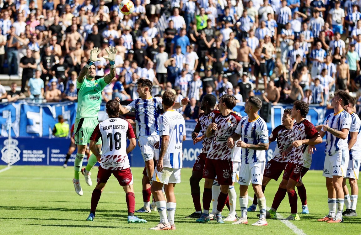 Recreativo-Xerez: Las imágenes de la derrota en el derbi andaluz