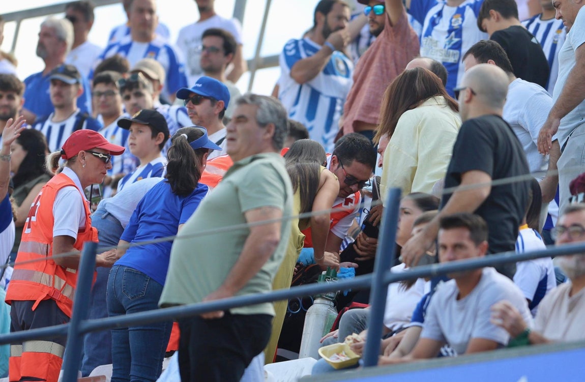 Recreativo-Xerez: Las imágenes de la derrota en el derbi andaluz