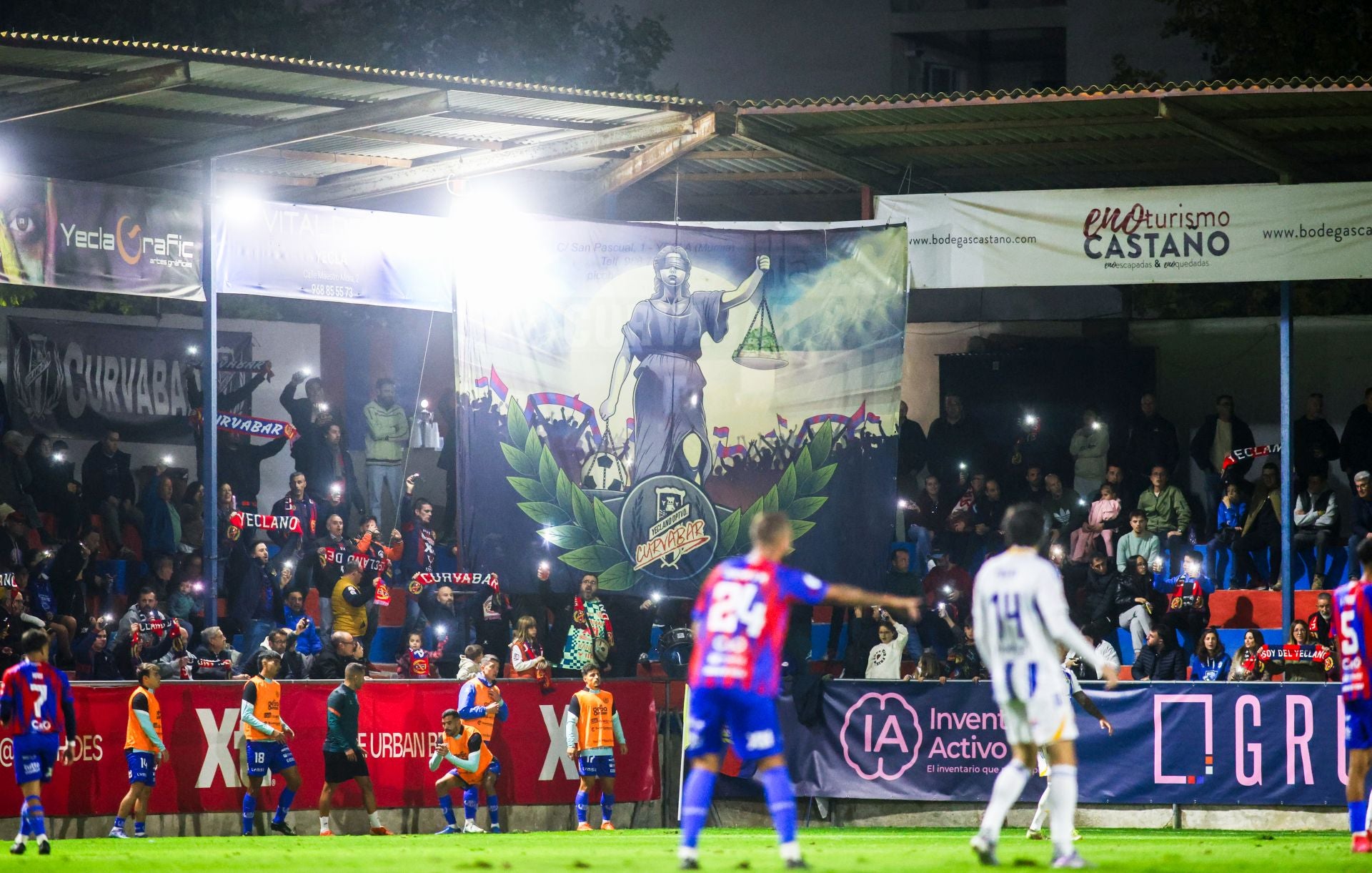 Las imágenes de la derrota del Recreativo ante el Yeclano en La Constitución