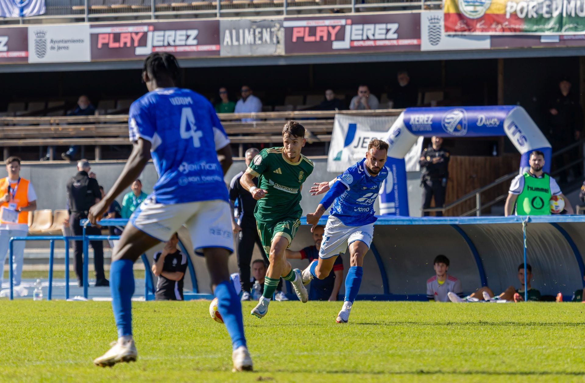 Las mejores imágenes del agridulce empate del Recre en Chapín