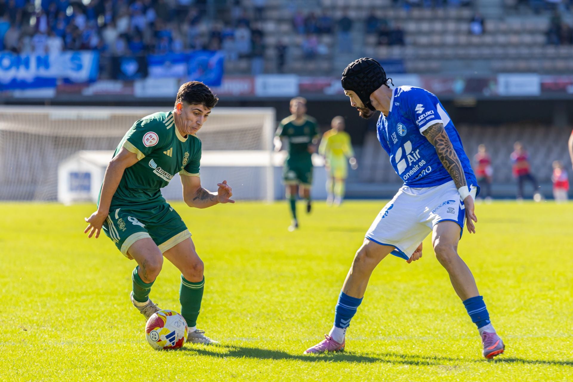 Las mejores imágenes del agridulce empate del Recre en Chapín