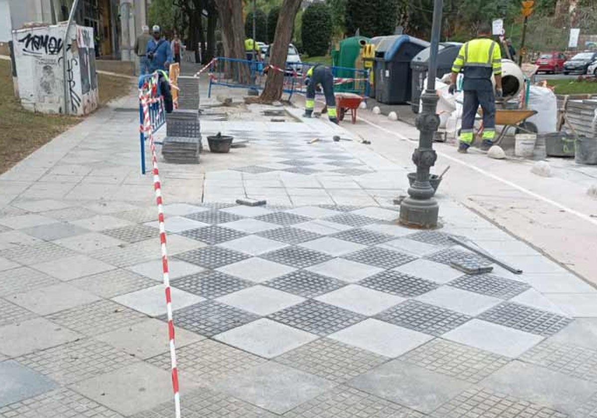 Uno de los alcorques eliminados