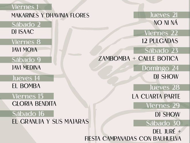 La programación de La Casona en este mes de diciembre