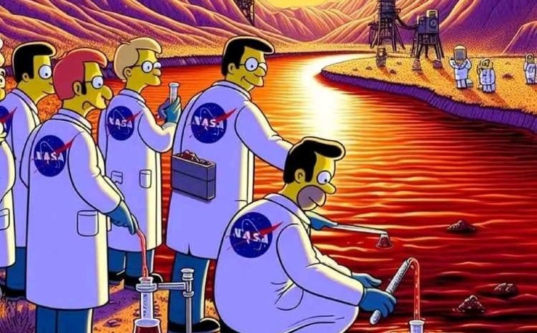 Imagen principal - El runrún: Un capítulo de los Simpsons en Huelva