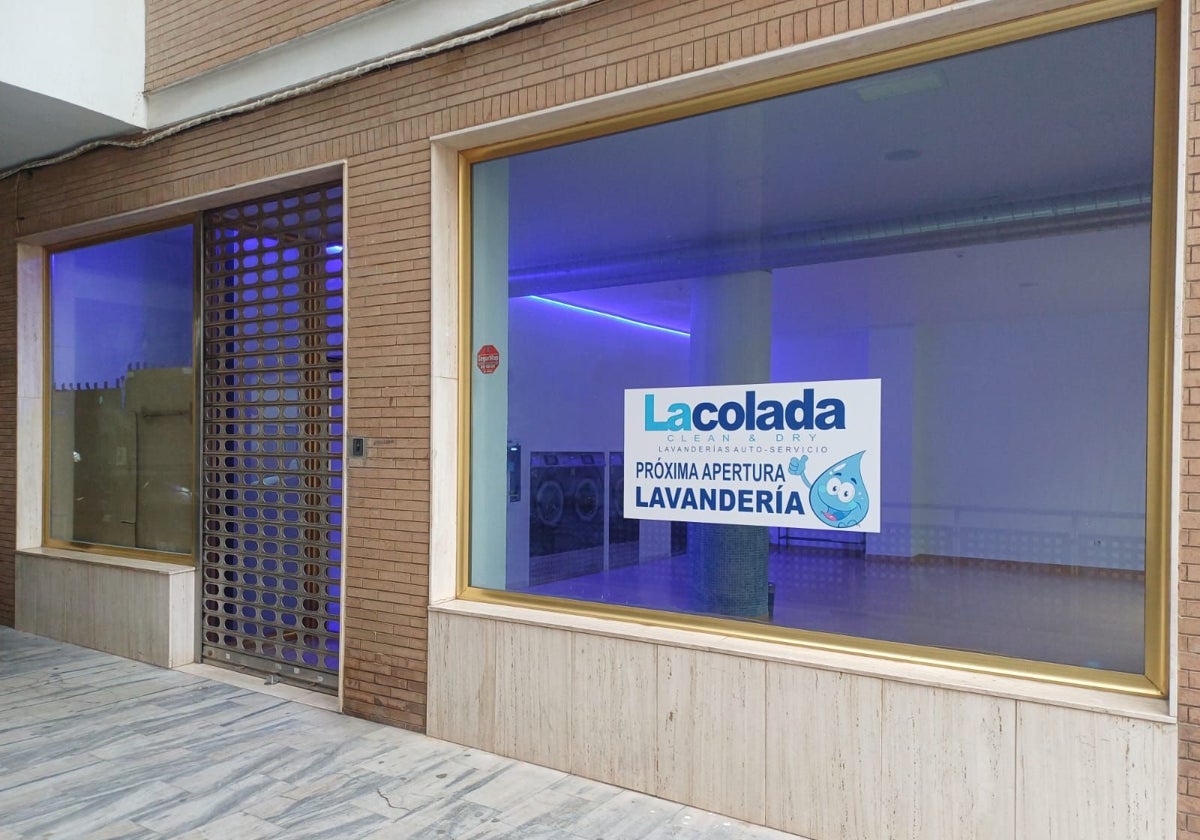 La lavandería Lacolada abrirá sus puertas en los próximos días en el establecimiento del videoclub Rambo