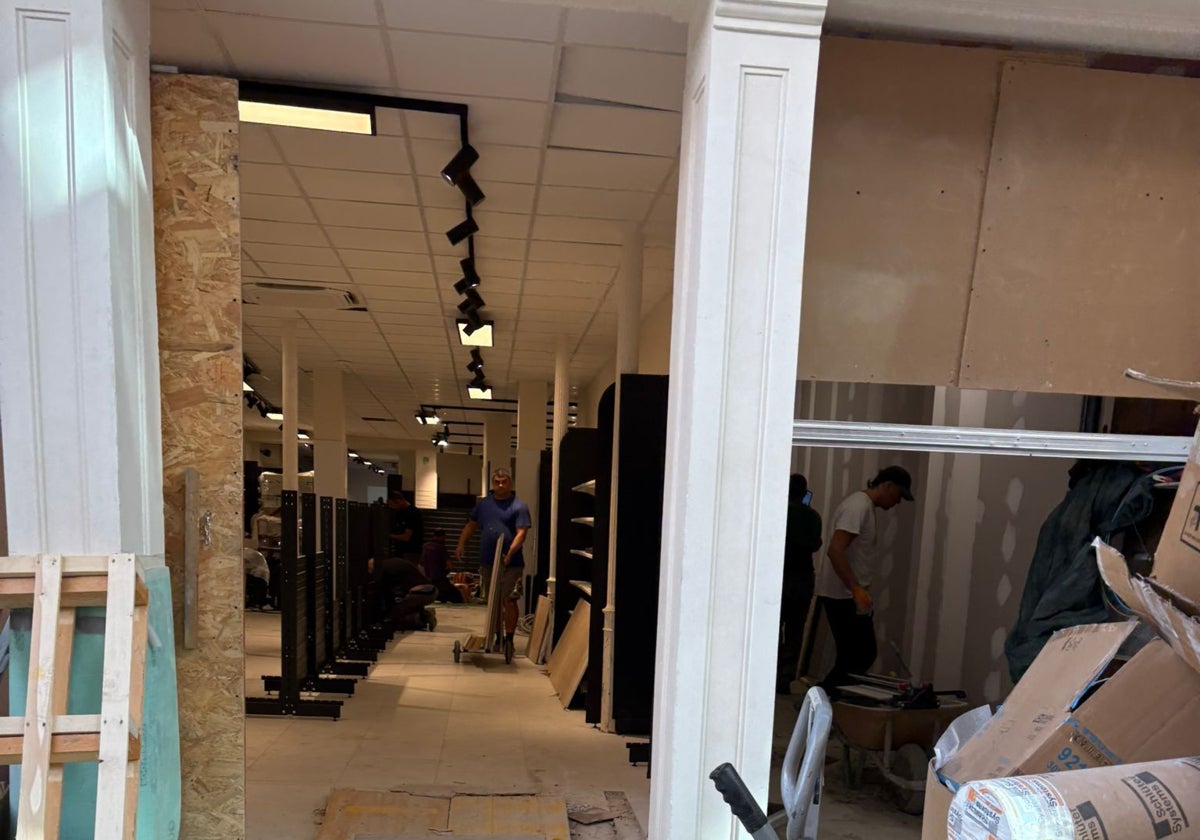 Local de la calle Concepción que se convertirá en un supermercado de Primaprix