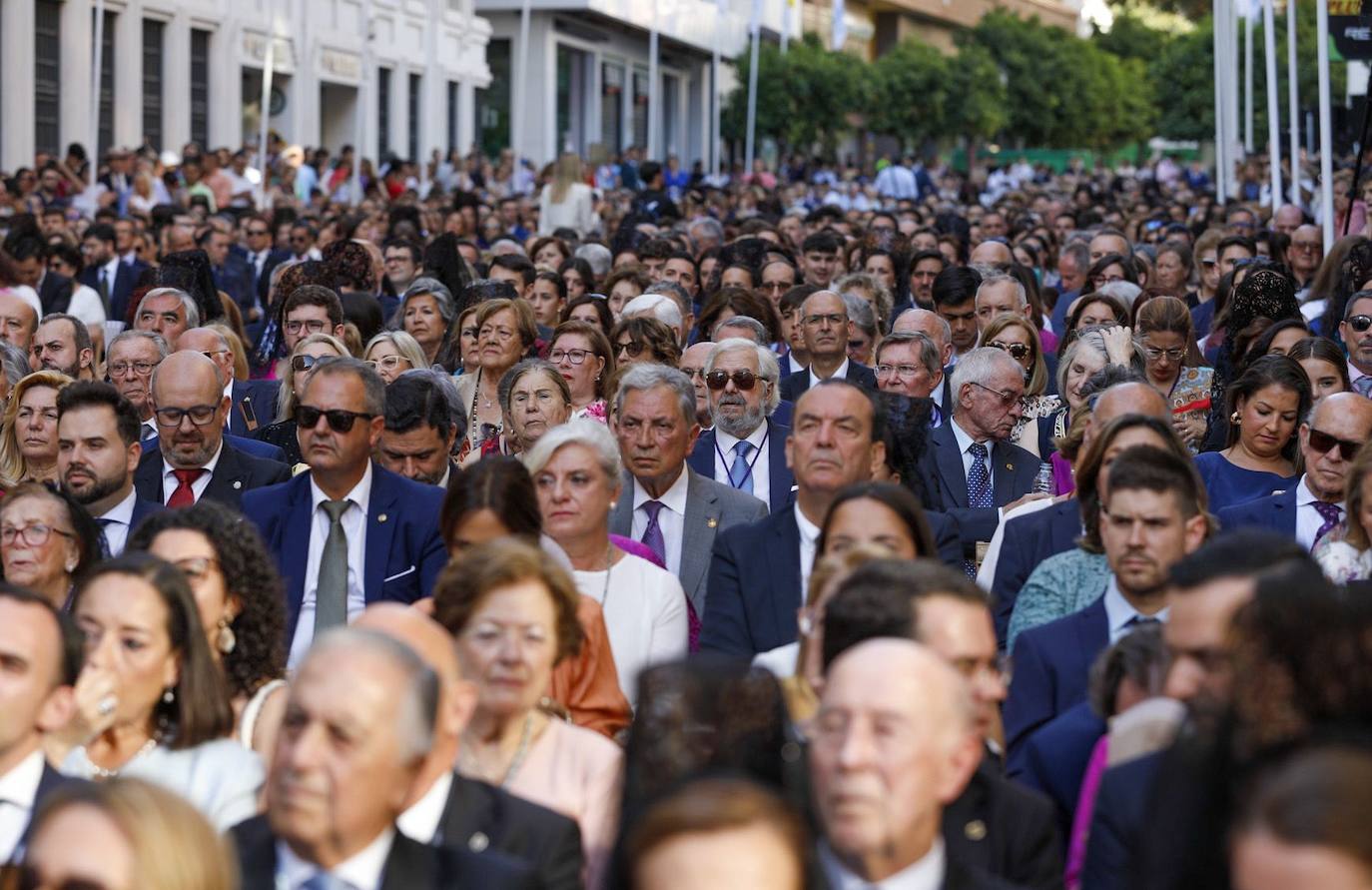 La coronación de la Virgen de la Amargura de Huelva, en imágenes