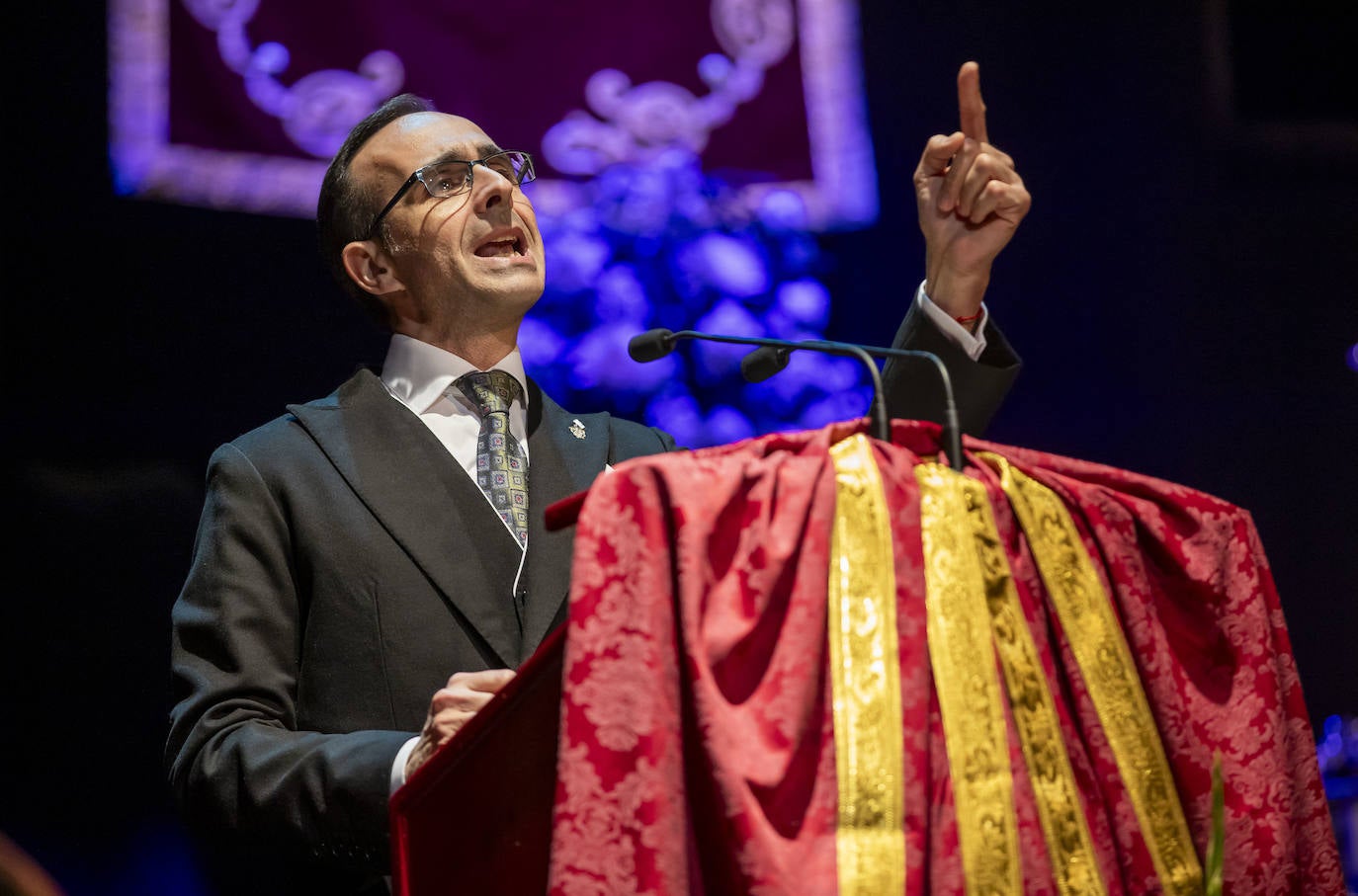 El pregón de la Semana Santa de Huelva, en imágenes