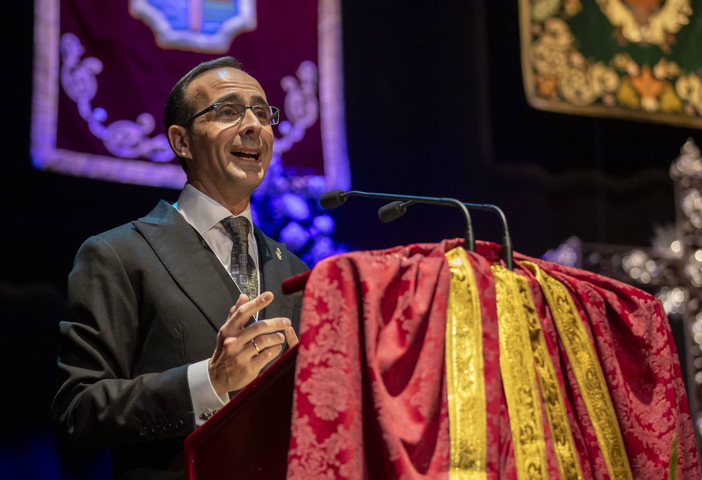 El pregón de la Semana Santa de Huelva, en imágenes