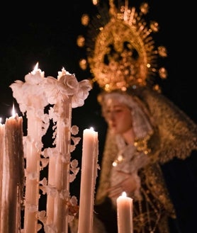 Imagen secundaria 2 - Huelva vive con intensidad el Viernes de Dolores, pórtico de su Semana Santa