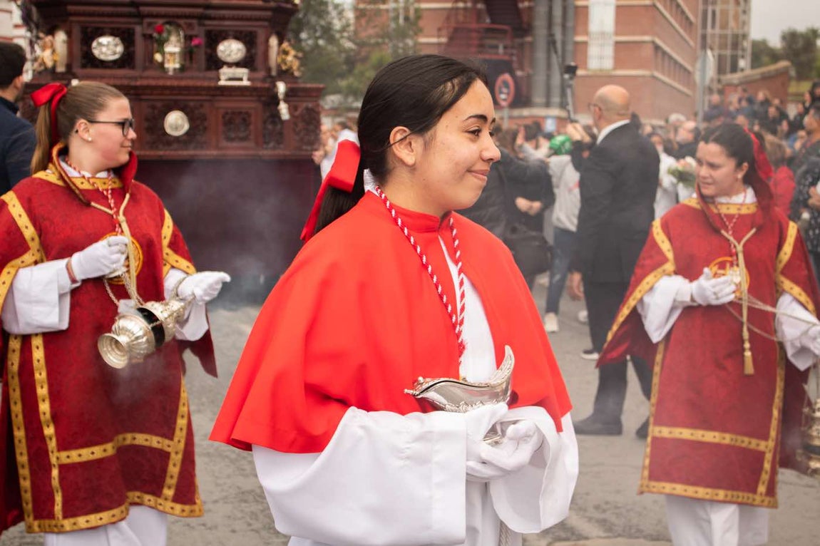 El Lunes Santo de Huelva, en imágenes