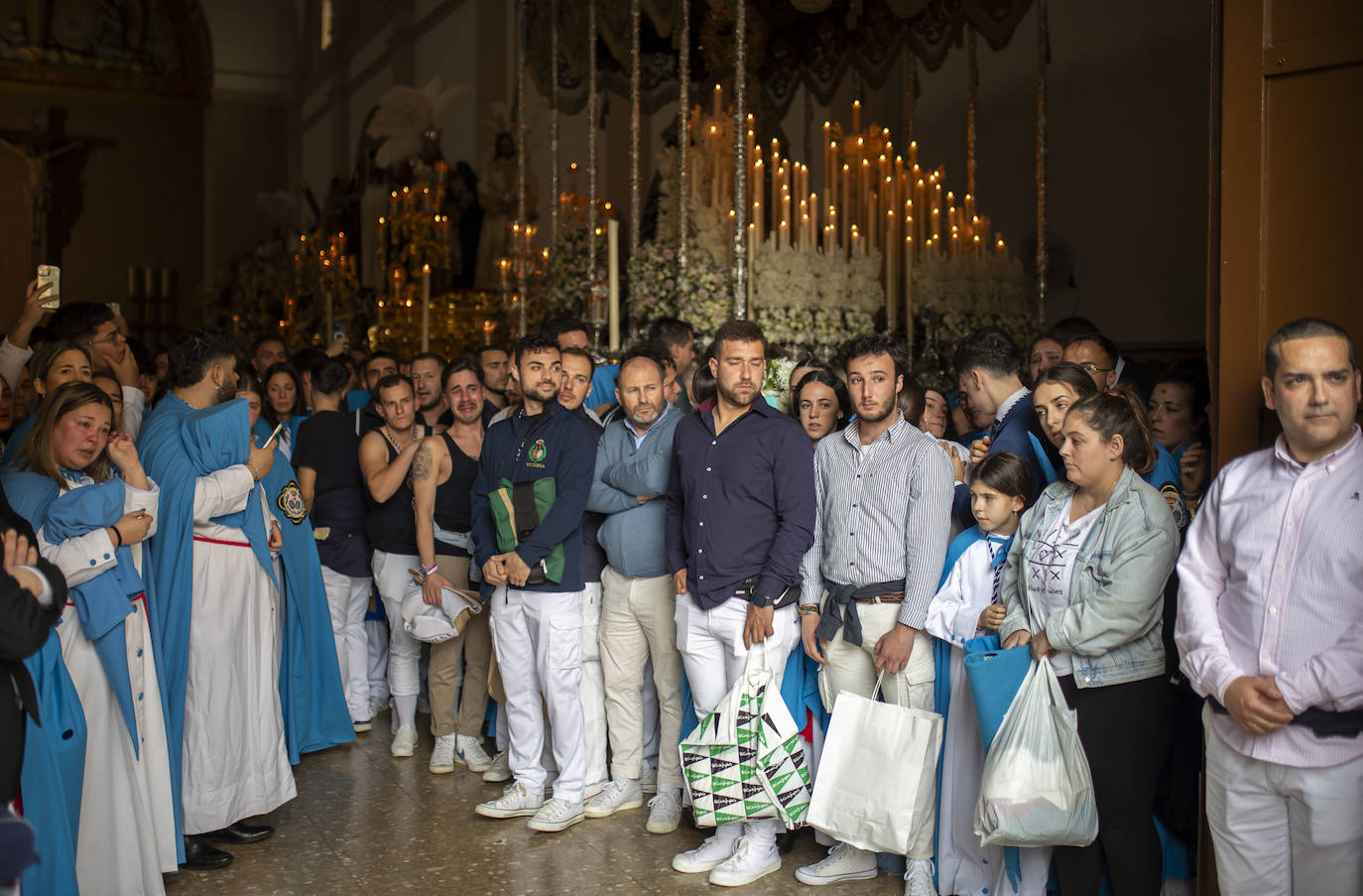 El Miércoles Santo de Huelva, en imágenes