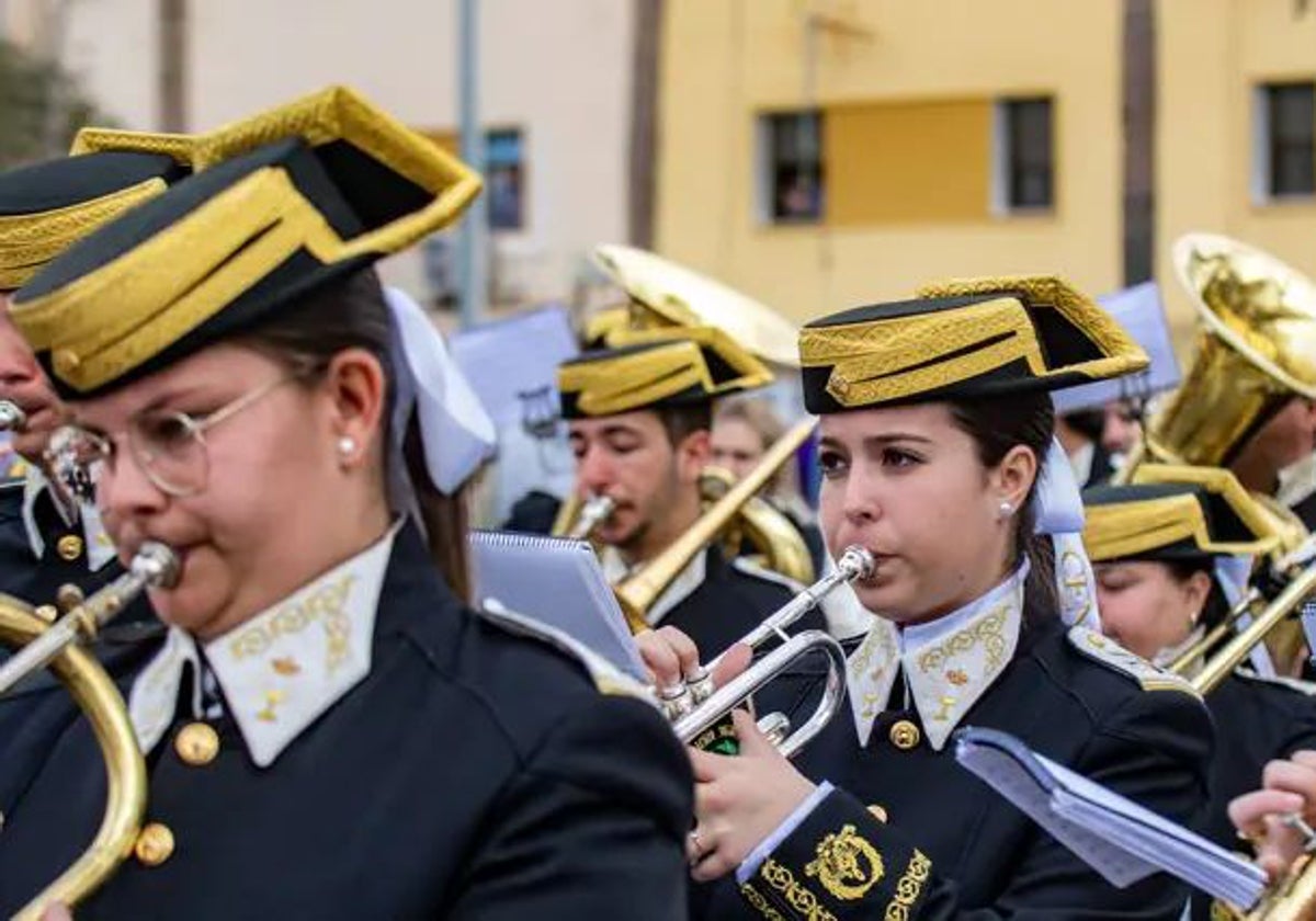 Banda de música en Huelva capital