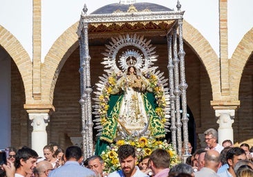 La Virgen de Montemayor de Moguer estará finalmente en la Magna de Huelva