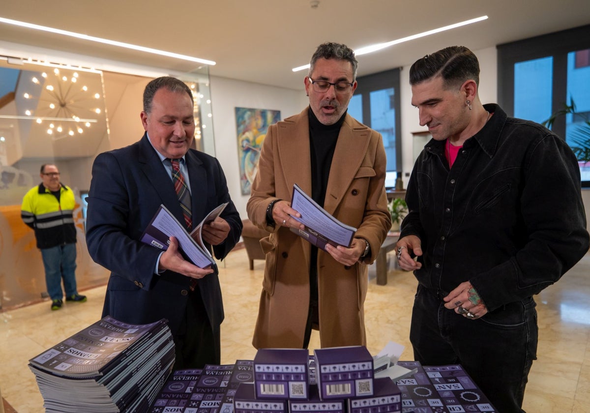 David Toscano, Joaquín Cabanillas y Ernesto Pérez Martínez