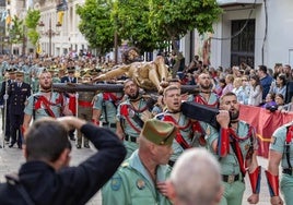Sábado de Pasión de vísperas junto al Cristo de la Bendición y al de la Vera+Cruz