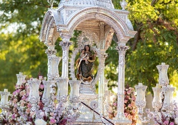 La Agrupación Musical Santa Cruz pondrá sus sones tras la Virgen de la Cinta