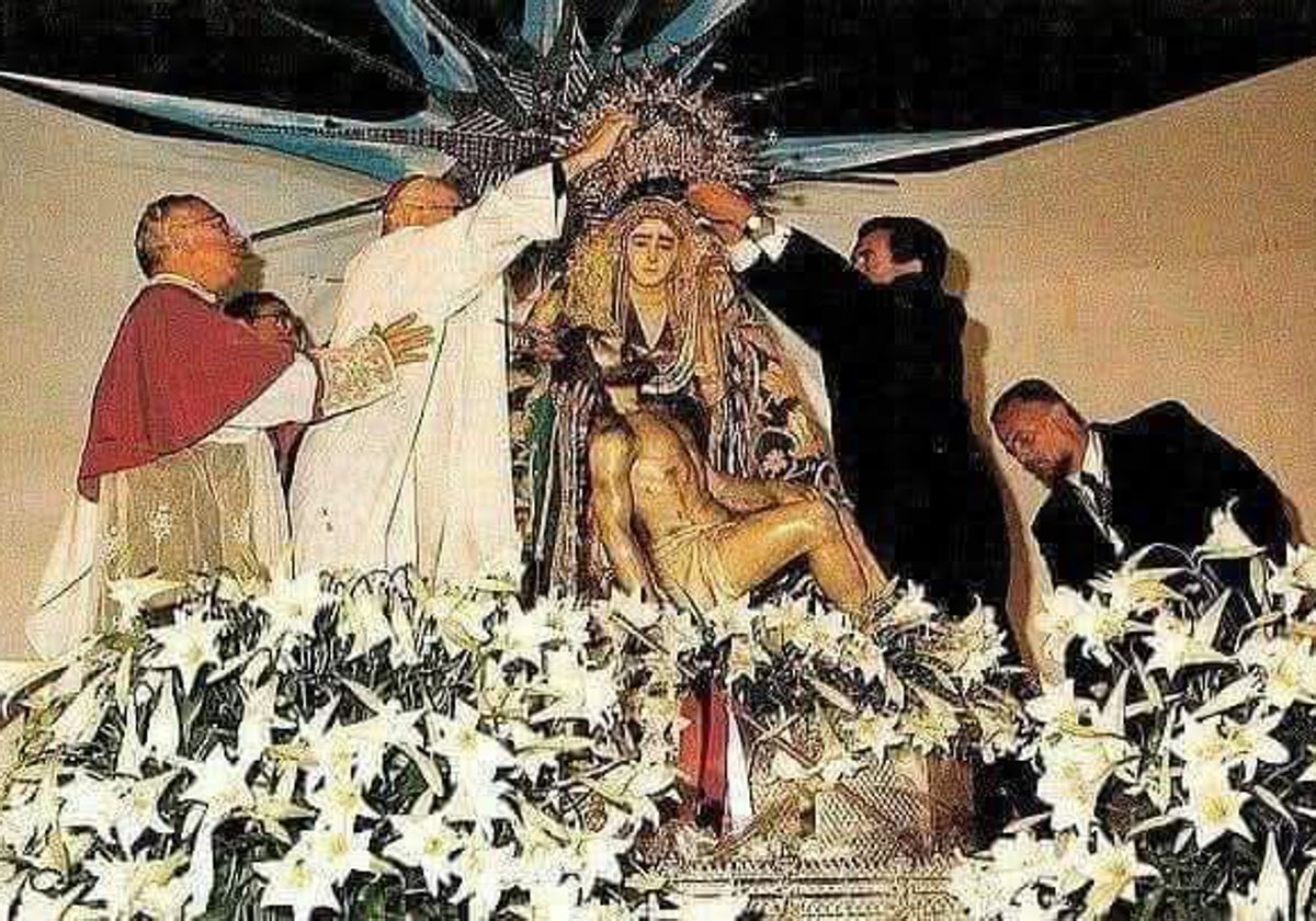 Coronación de la Virgen de las Angustias, patrona de Ayamonte